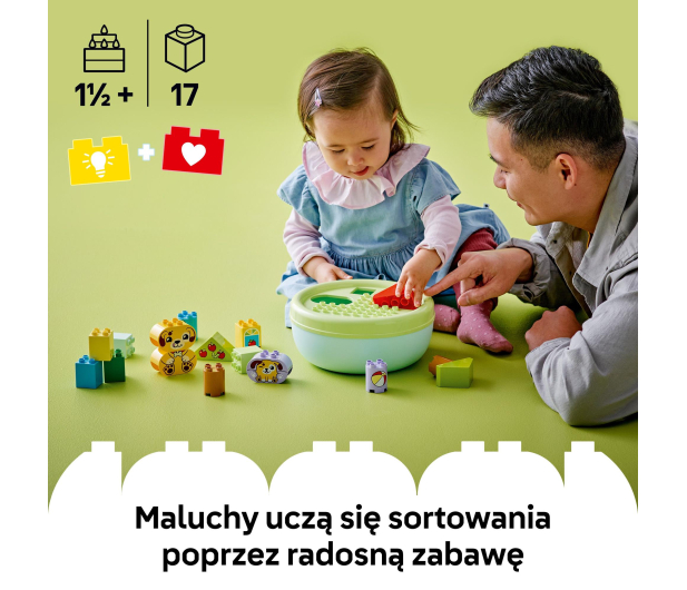 LEGO DUPLO 10441 Sorter kształtów: dom szczeniaczków - 1331603 - zdjęcie 4